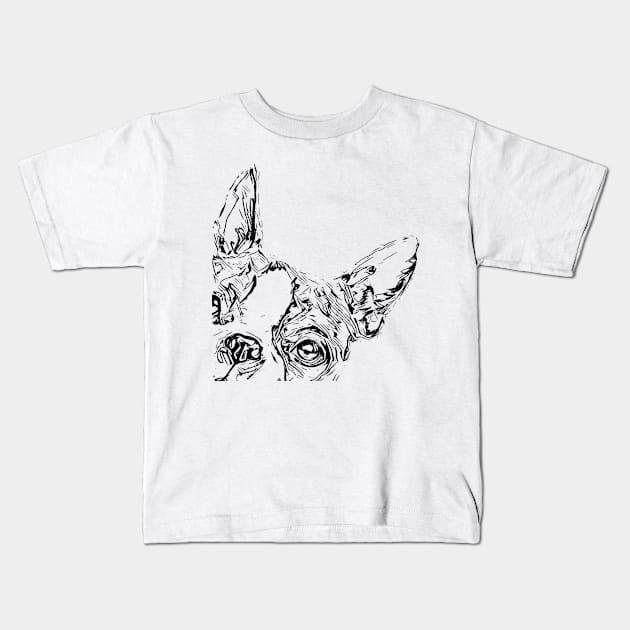 Bulldog Kids T-Shirt by Nimmersatt